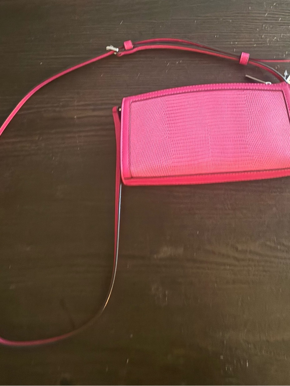 NEW AUTHENTIC Michael Kors Hot Pink Crossbody Bag - Picture 4 of 12